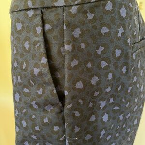Deep blue Print Cotton Pants by Boden